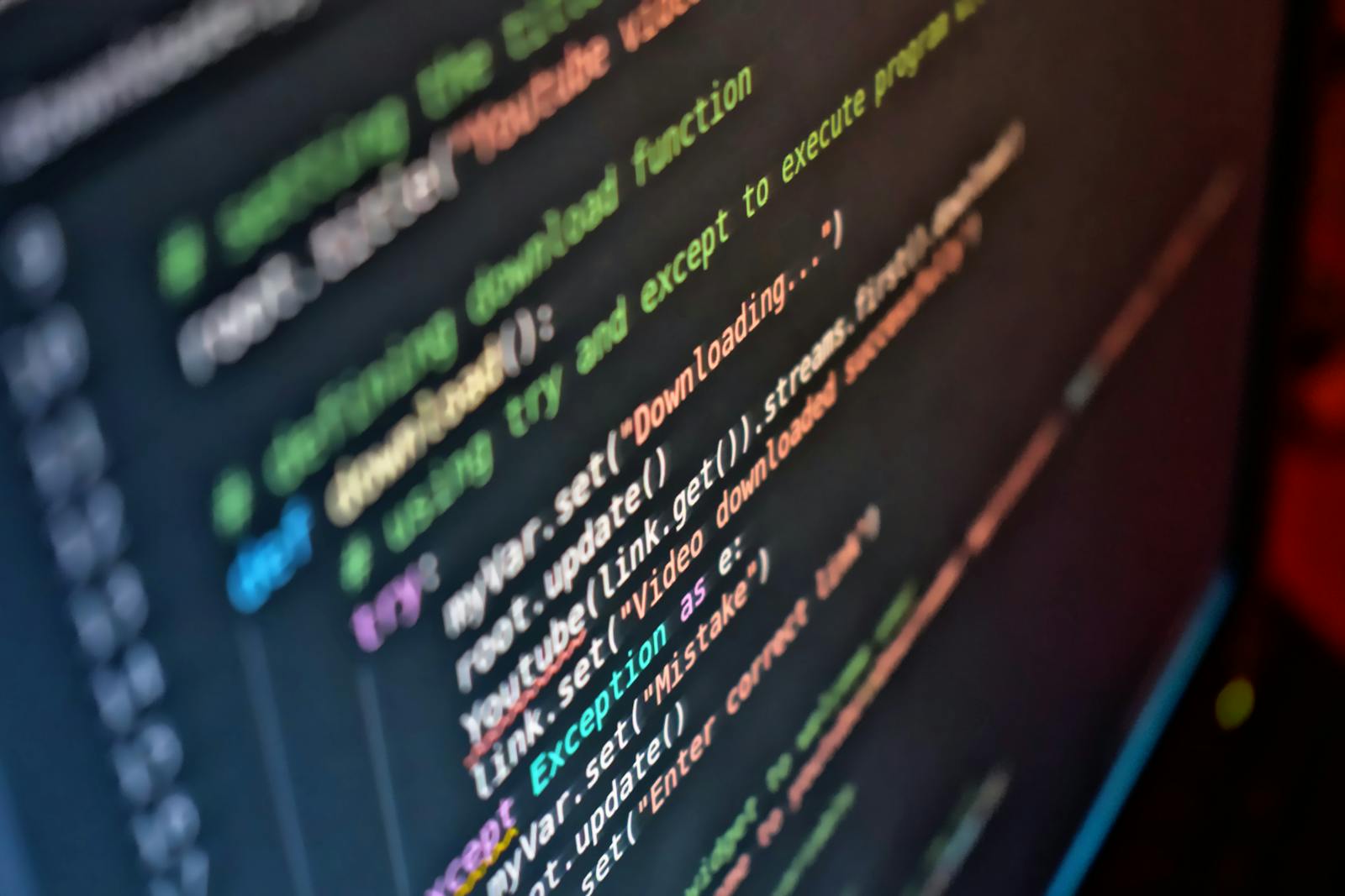 REST API kod ekranı — geliştirici workspace